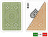 DA VINCI Palermo - Italian 100% Plastic Playing Cards, 2 Deck Set with Hard Shell Case