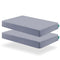 Biloban Mini Crib Sheets Fitted, 2 Pack Mini Crib Sheet Fits for