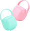 Yardwe Portable Pacifier Box Set for Infants 2 Pcs Lidded Soother Case