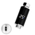 HanOaki LED Shower Thermometer Display for Baby Bathtub Copper ABS Black Silver