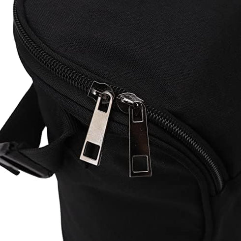 VGEBY Baby Bottle Cooler Bag, Insulated Thermal Tote Pouch for Breastmilk Storage Outdoor Travel (Black) Nylon Reusable