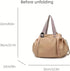 Grluvxo 15 Backpack Everyday Bag Tote for Women Large Capacity with Compartments Travel Work Shoulder Bag Convertible