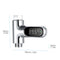 SPYMINNPOO 360Rotating Shower Thermometer, Read Water Temperature Thermometer for Baby Bath, Kitchen, Digital Shower