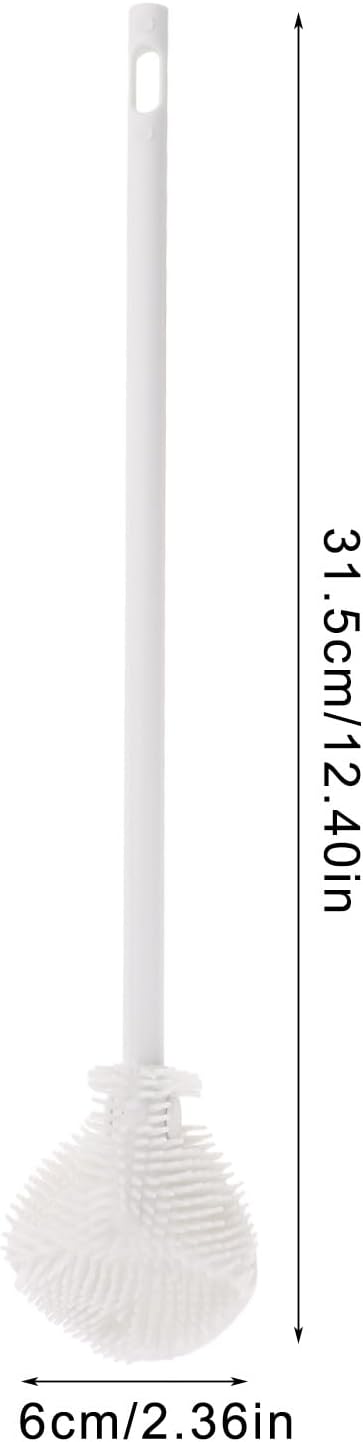 LOXGO Long Handle Cup Cleans Brush for Cleans No Dead Angles Grooves Designs for Baby Bottles and Juicers