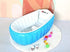 Locisne Swimming 0-3 Baby Inflatable Bathtub Children No-Slippery Pool Foldable Travel Air Shower Basin Seat Baths Big