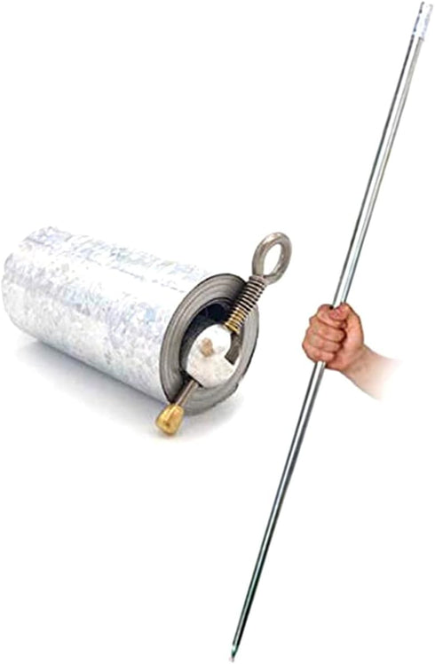 59" Magician Metal Appearing Cane with Free Gloves and Video Tutorial for Stage Close-up Magic Tricks