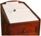 HomeStock Country Cottage Changing Unit Pad, 27.99" L X 16.5" W X