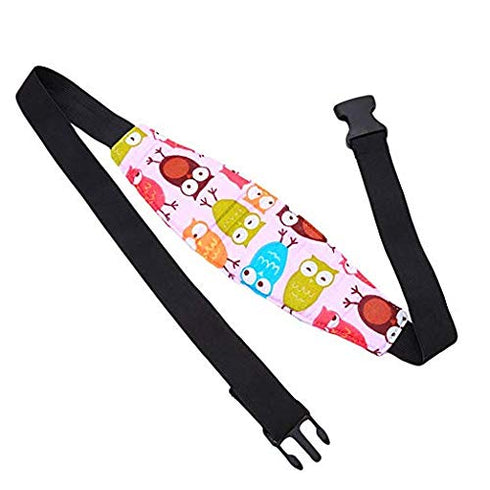 Mr.S Shop Owl-Themed Adjustable Neck Support Band for Baby Car Seats