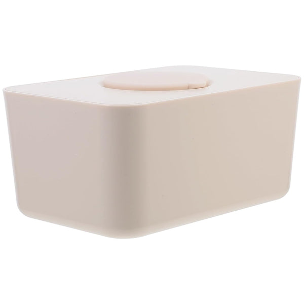 LOPUNER Sealed Silicone Tissue Box Cover with Lid, Wet Wipes Dispenser for Home