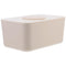 LOPUNER Sealed Silicone Tissue Box Cover with Lid, Wet Wipes Dispenser for Home