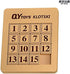 Cuberspeed Magnetized Klotski Puzzle, Slide Number Puzzle Brain Teasers Toy, 15 Klotski Puzzle