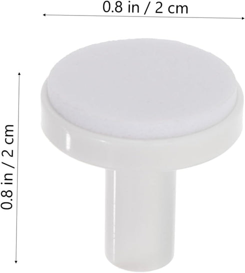 LIFKOME 24Pcs Trimmer Electric Nail Grinding Pads Safe Nail File Discs Replacement Heads for Nail Nails Without