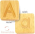 Montessori Wooden Alphabet Tracing Boards for Preschool Learning - Letter Formation Tools