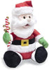 12" Cuddle Barn - Jingling Santa | Singing Santa Claus Christmas Plush Toy Shakes Bells, Sings and Bops to Xmas Carol