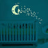 Moon Glow in Dark Wall Stickers, Benbo Fairytale Fairy and Stars Vinyl Decals for Nursery Home Decor