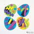 Foam Easter Egg Magnet Craft Kit, Makes 12, Fun Home Activities & Crafts for Kids