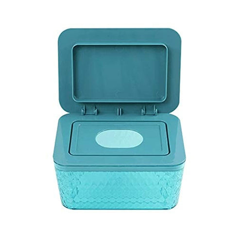 yuanxue Clear Wet Wipes Box, Wet Dry Tissue Box Cover Holder, Facial Tissue