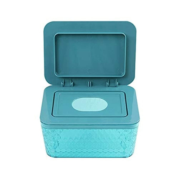 yuanxue Clear Wet Wipes Box, Wet Dry Tissue Box Cover Holder, Facial Tissue