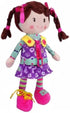 Snuggle Stuffs 15" 2 Sugar Snap Plush Learn to Dress Doll for Toddlers - - Gifts for Year Old Girls