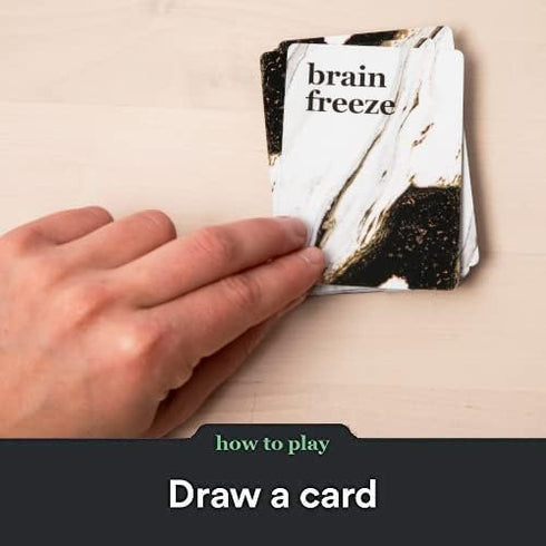 BRAIN FREEZE After Dark Party Game - Hilarious Speak-Before-You-Think Game for Friends and Family