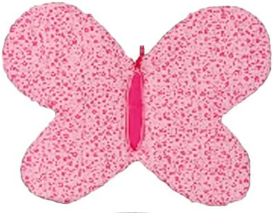 CribMATE Butterfly Nursery Room Canvas Wall Decor Pink Butterfly Baby Girl Nursery Decor Baby Girl Decorative Wall Arts
