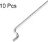 uxcell 1mm x 80mm (3.1 Inch) Steel Z Pull/Push Rods Parts for RC Airplane Boat Replacement (Pack of 10)