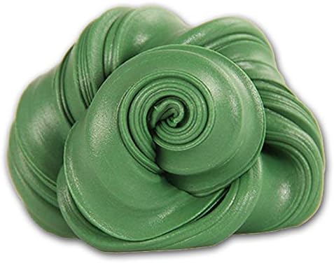 Zombie Snot Fidget Putty - Stress Relief Novelty Gags for Kids, Halloween Stocking Stuffers, Pearl Green Therapy Putty