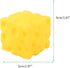 Generic 2 Pack, Jumbo Cheese Squishy, Large Cube Block, Slow Rising, Stress Relief, Sensory Fidget Toy, Yellow, Soft