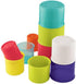 Early Learning Centre Stacking Cups, Sensory Problem-Solving Baby Toy, 10 Colorful Cups with Numbers for Kids 06 Months