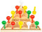 4.5" Wooden Triangle Game by Rhode Island Novelty