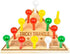 4.5" Wooden Triangle Game by Rhode Island Novelty