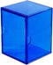 Ultra Pro Eclipse 2-Piece Deck Box - Pacific Blue for Pokemon, MTG, Baseball, Basketball, Football Storage