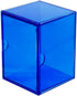 Ultra Pro Eclipse 2-Piece Deck Box - Pacific Blue for Pokemon, MTG, Baseball, Basketball, Football Storage