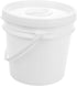 BESTYASH Portable Wipe Dispenser Bucket with Lid Refillable Wet Wipes Holder for