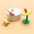 Set, 324 Baby Teether Toy Hand Held Pacifier, Food-Grade Silicone, BPA-Free, Easy-Hold Handle, Natural Fruit Texture