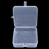 Saccgt Portable Baby Infant Teether for Case ansparent Holder Pacifier Chain Storage Box Newborn Outdoor avel Clear