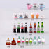 NWFashion Miniature Food Drinks Toys Bottle, 26pcs Mix for Adults and Children's Pretend Play Kitchen