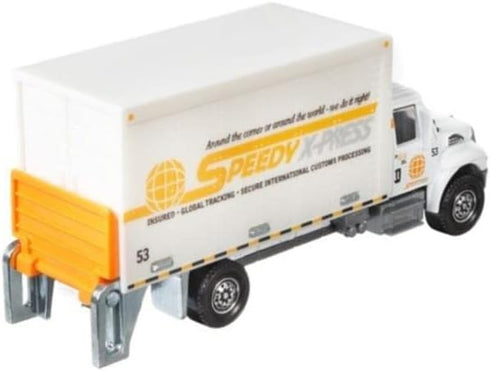 Matchbox Working Rigs International MV Box Truck 1/16 (White)