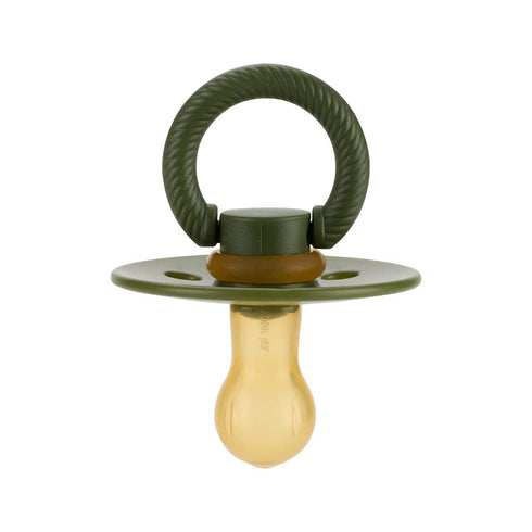 Itzy Ritzy Set 2 Set 2 Natural Rubber Pacifiers, of Natural Rubber Newborn Pacifiers & Natural Rubber Pacifiers