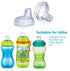 Nuby Replacement Silicone Spouts - 10 Pack for Item 890 and 891