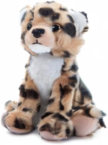 6 inches The Petting Zoo Cheetah Stuffed Animal Plushie, Gifts for Kids, Wild Onez Babiez Zoo Animals, Cheetah Plush