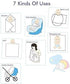 47" 47" Cute Organic Cotton Muslin Swaddle Blankets Premium Receiving Blanket for Boys & Girls x Baby Bear Blanket