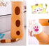 shangman Lovely Plush Cat Doll, Cute Cartoon Soft Stuffed Kitten Pillow, Long Throw Sleeping Toy Gift (Brown,