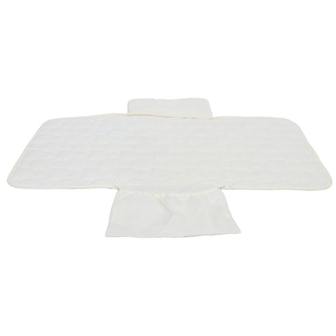 BESTonZON Portable Diaper Changing Pad Mat for Babies, Waterproof Foldable Cotton Nappy