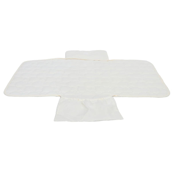 BESTonZON Portable Diaper Changing Pad Mat for Babies, Waterproof Foldable Cotton Nappy