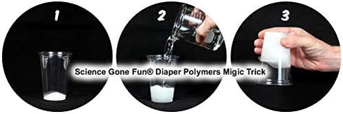1 Pound Super Absorbent Diaper Polymer for Science Educational Products