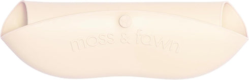 Eco-Friendly Silicone Baby Feeding Bib - Moss and Fawn Design