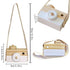 Baby Toy Wooden Mini Camera Toy, Cute Neck Hanging Props for Baby Toddlers, Gift for Kids' Room Decor