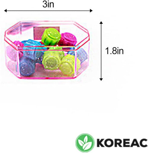 KOREAC_Gonggi Konggi Korean Jack Stone Game, 12 Pieces | Adult Kids | Brain Game
