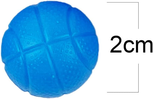 ArtCreativity Mini Replacement Basketballs - Set of 24 Plastic Basketball Toys for Desktop Basketball Arcade Game